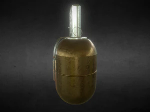 rgd-5 수류탄 3D 모델