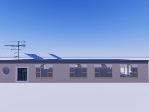 classroom for colleges 3D Model