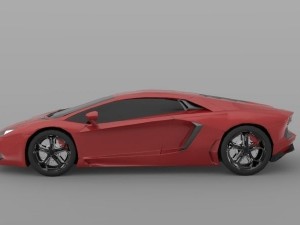 lamborghini aventador 3D 모델