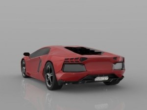 lamborghini aventador 3D 모델