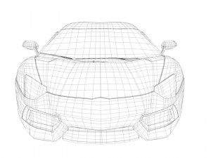 lamborghini aventador 3D 모델