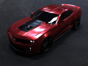camaro zl1 2014 3D Model