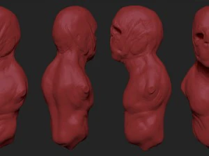 monster head 3D Model