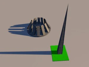 armenian genocide memorial tsitsernakaberd 3D Model