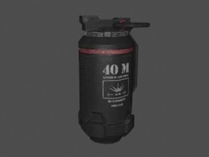 hand grenade Modello 3D