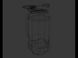 hand grenade Modello 3D