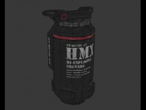 hand grenade 3D Model