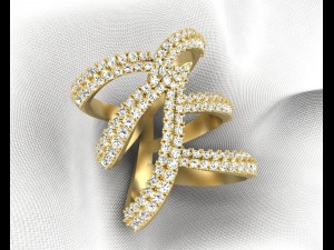 diamond ring Model 3D