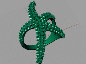 diamond ring 3D 模型
