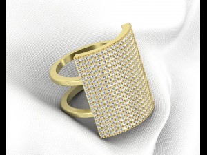 diamond ring Model 3D