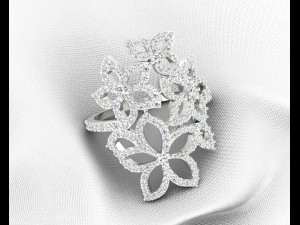 diamond ring Model 3D