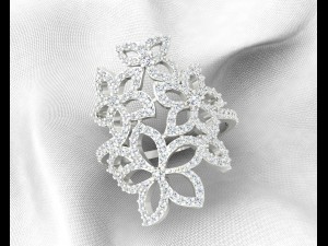 diamond ring Model 3D