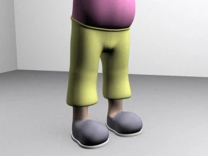 3d cartoon kids 3D Model
