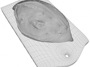 hd realistic farmer french bread 3D 模型