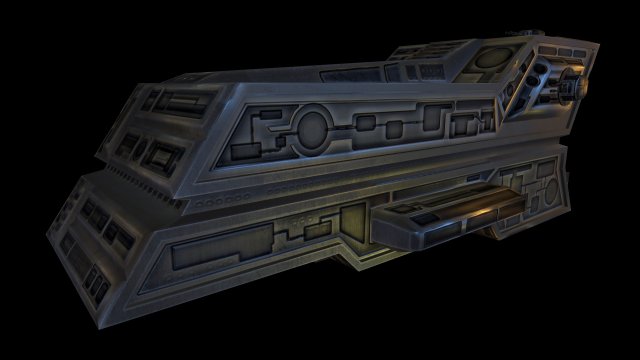 ship Model 3D .c4d .max .obj .3ds .fbx .stl .blend