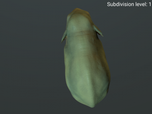 young asian elephant 3D 모델
