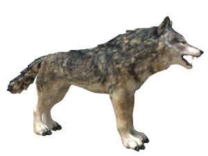 wolf 3Dモデル