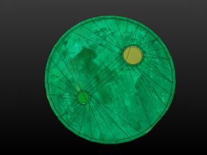 green barrel 3D 모델