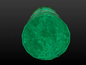 green barrel 3D Model