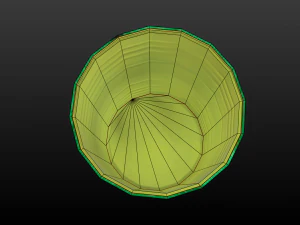 green barrel 3D Model