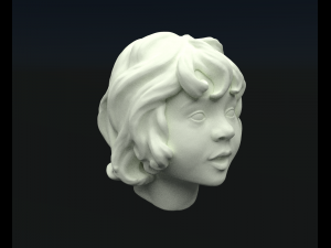 girls head 3D Принт Модель