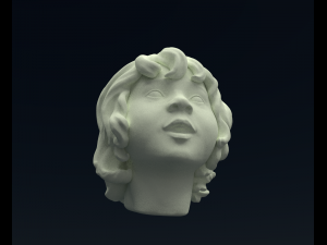 girls head 3D Принт Модель
