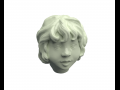 Girls head 3D-Modell