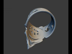 Demon ring 3D Print Model