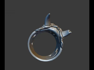 Demon ring 3D Print Model