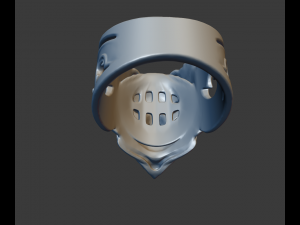 Demon ring 3D Baskı Modeli