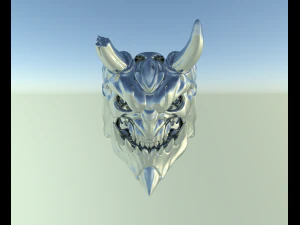 şeytan y&uuml;z&uuml;ğ&uuml; 3D Baskı Modeli