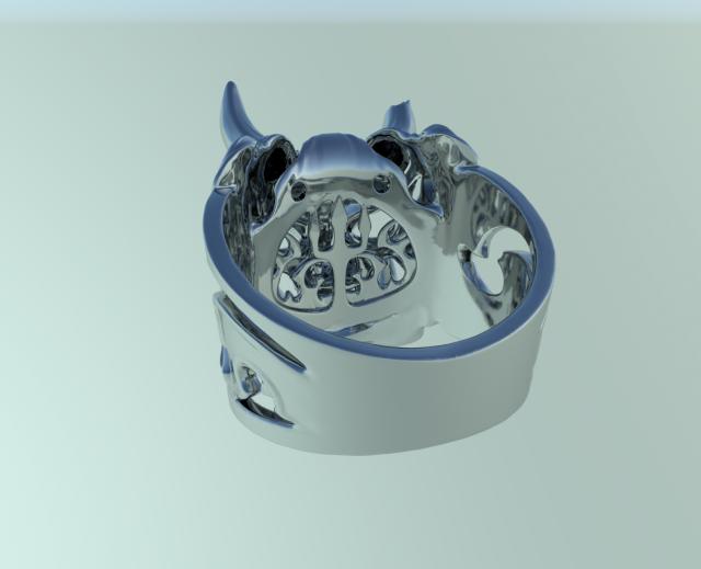 Download demon ring 3D Model