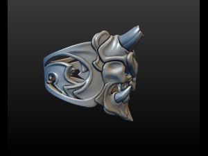 demon ring 3D Print Model