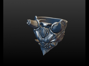 demon ring 3D Print Model