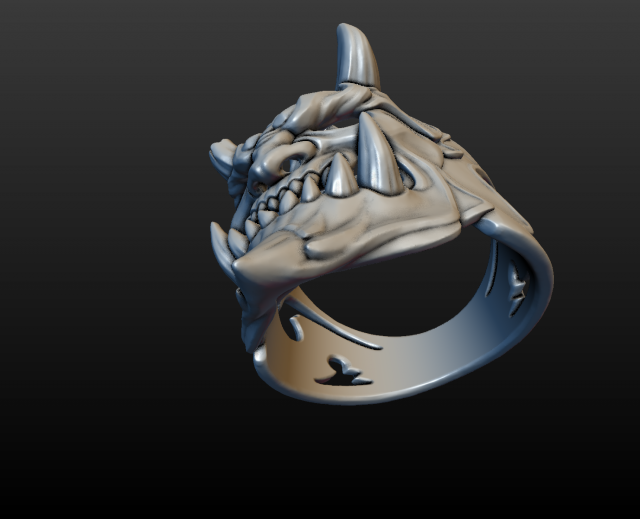 Download demon ring 3D Model
