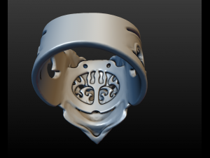 demon ring 3D Print Model