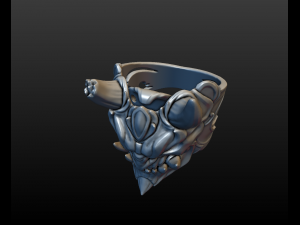 demon ring 3D Print Model