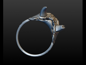 demon ring 3D Print Model