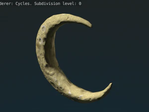 crescent 2 3D Model