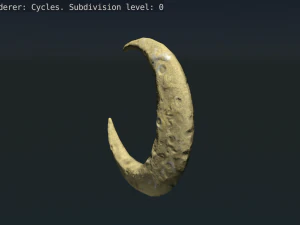 crescent 2 3D Model