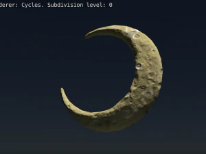 crescent 2 3D Model