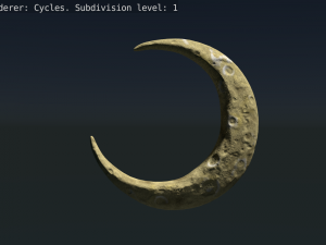 crescent 2 Modelo 3D