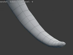 crescent 2 3D Model