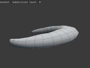 crescent 2 3D Model