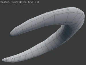 crescent 2 3D Model