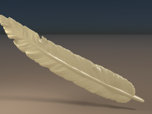 feather 3D 打印模型