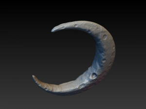 crescent 3D 프린트 모델