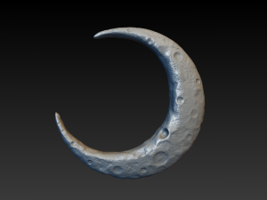 crescent 3D 프린트 모델