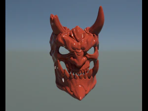demon mask 3D Print Model