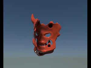 demon mask 3D Print Model